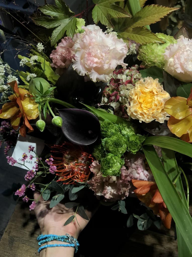 オブラートの花束の写真